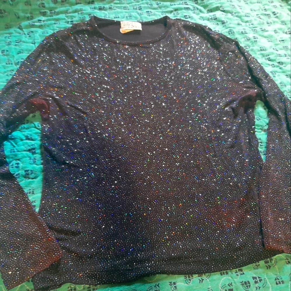 Sparkly vintage top